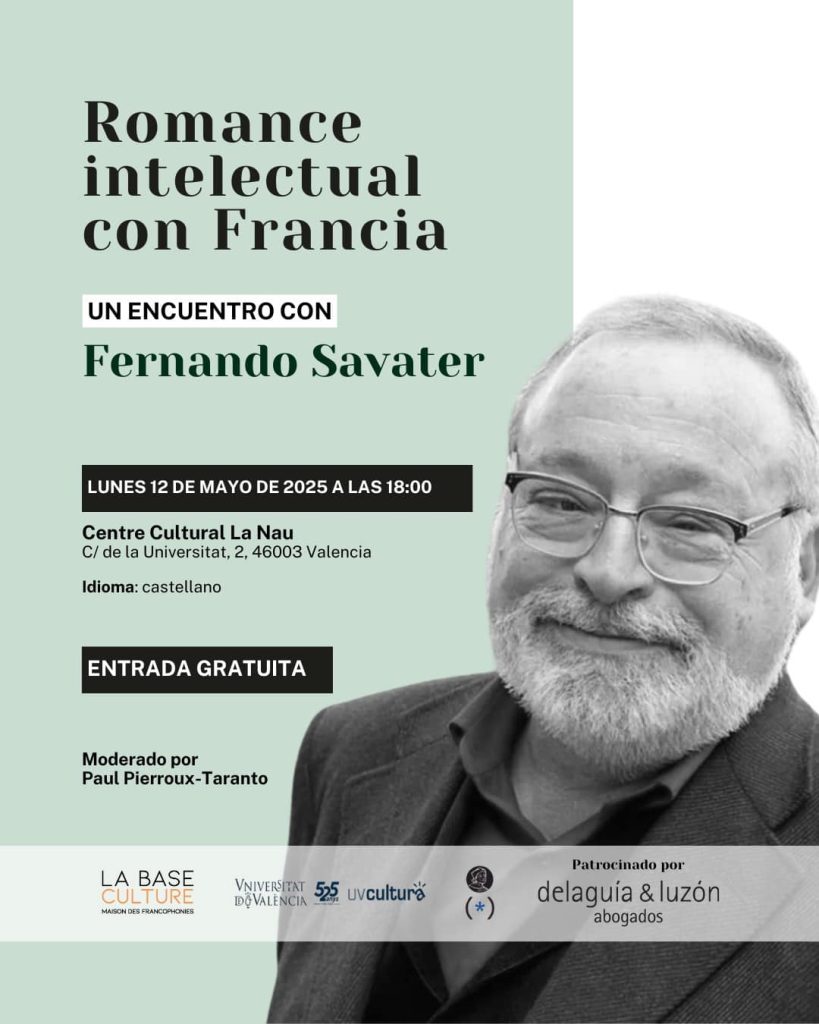 Flyer Fernando Savater 2025 5