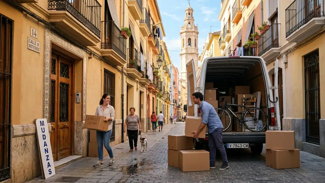 moving into Valencia 