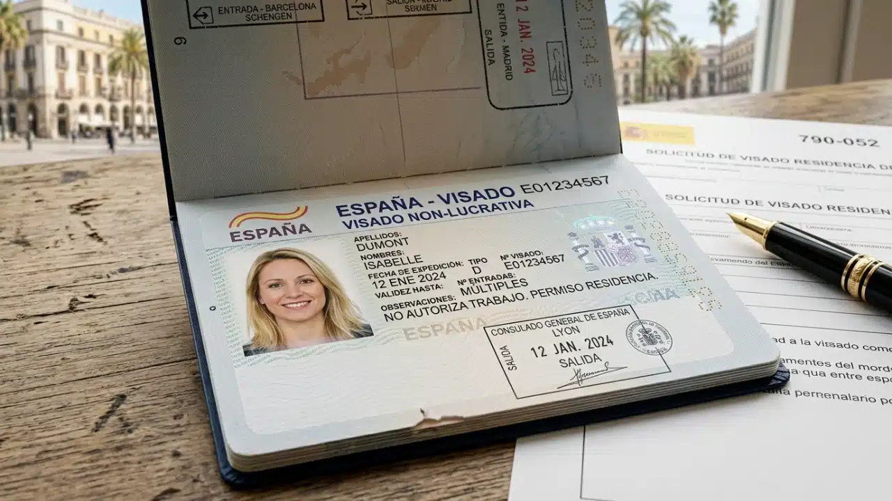 non-lucrative visa in spain