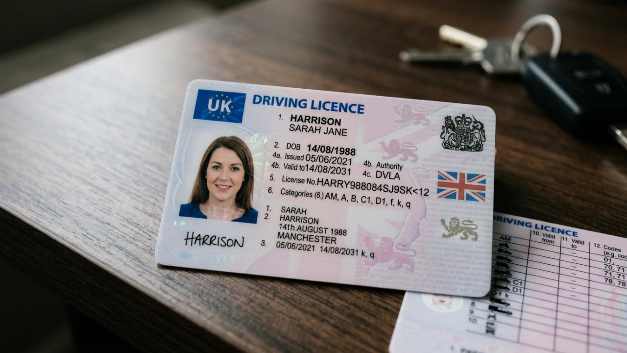 UK driver's license in Spain