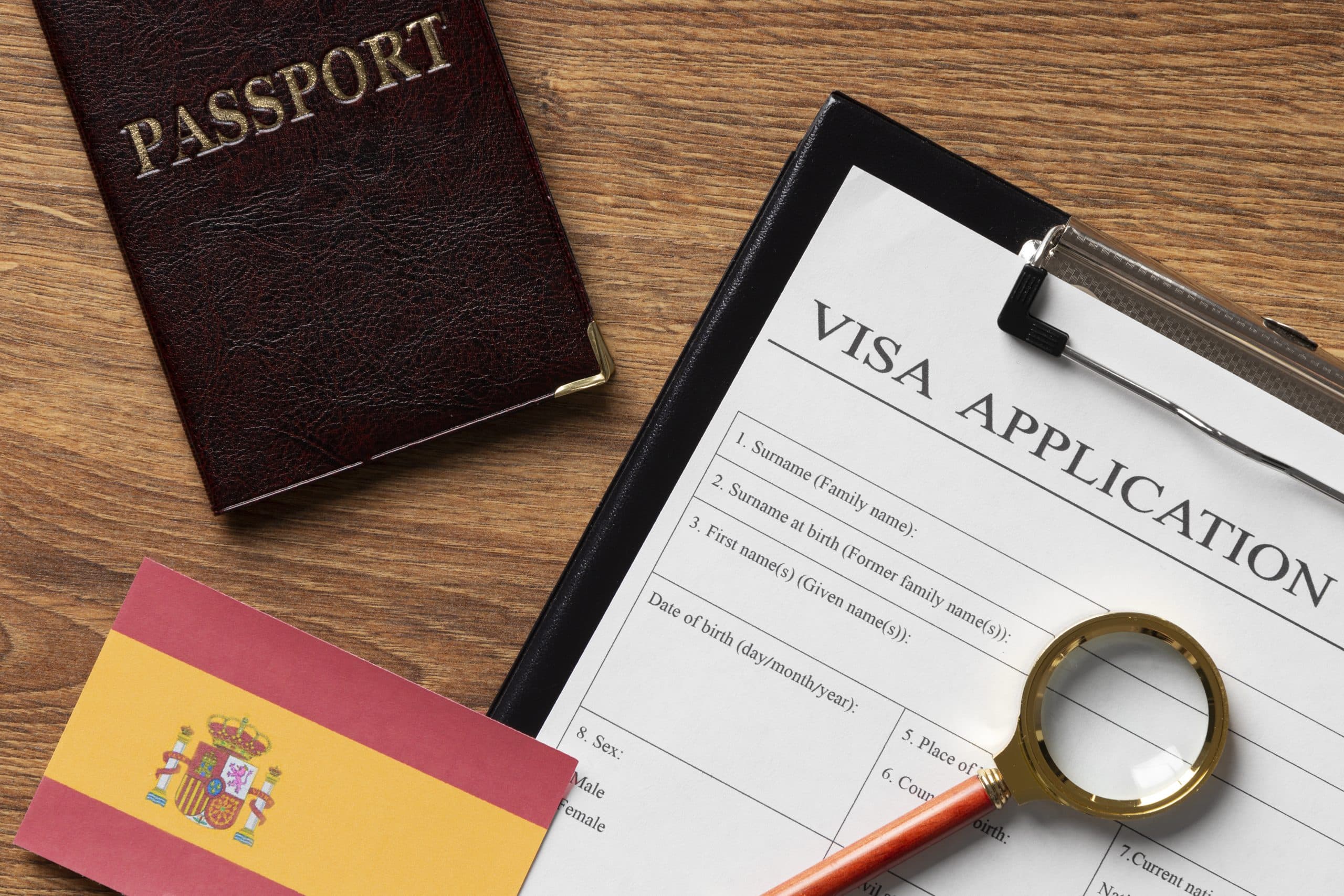 visa application for spain
