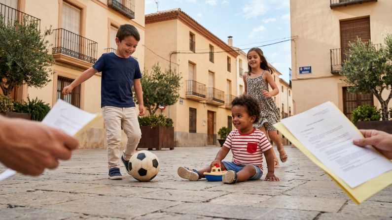 Children Born in Spain to Foreign Parents