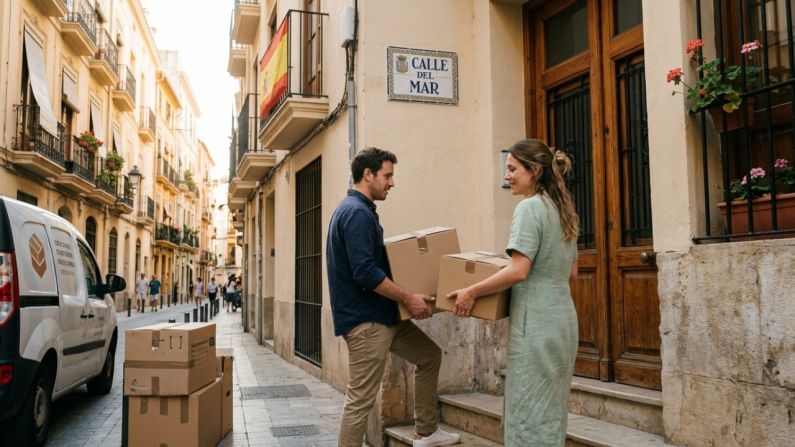 Moving to Spain after 2 July
