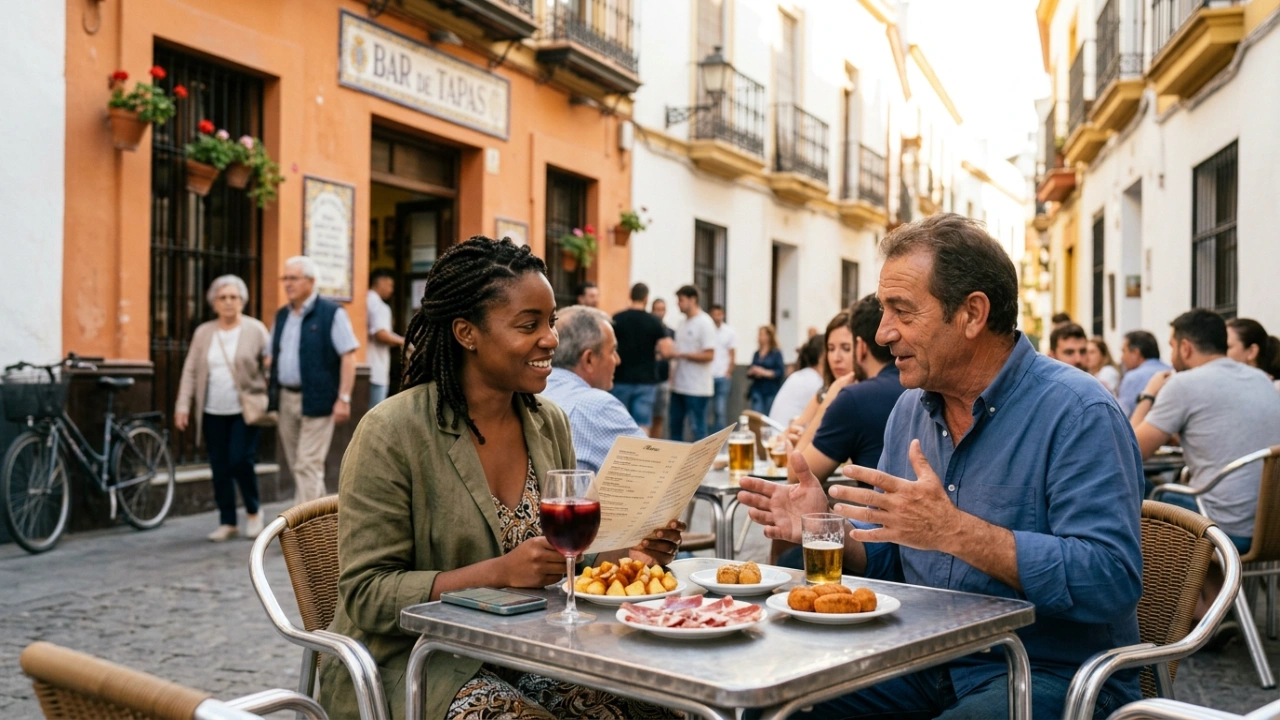 living in spain as an american