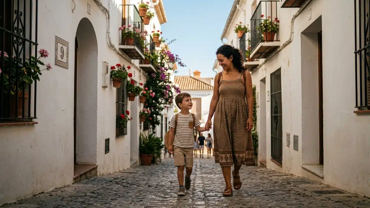 parent and child in spain