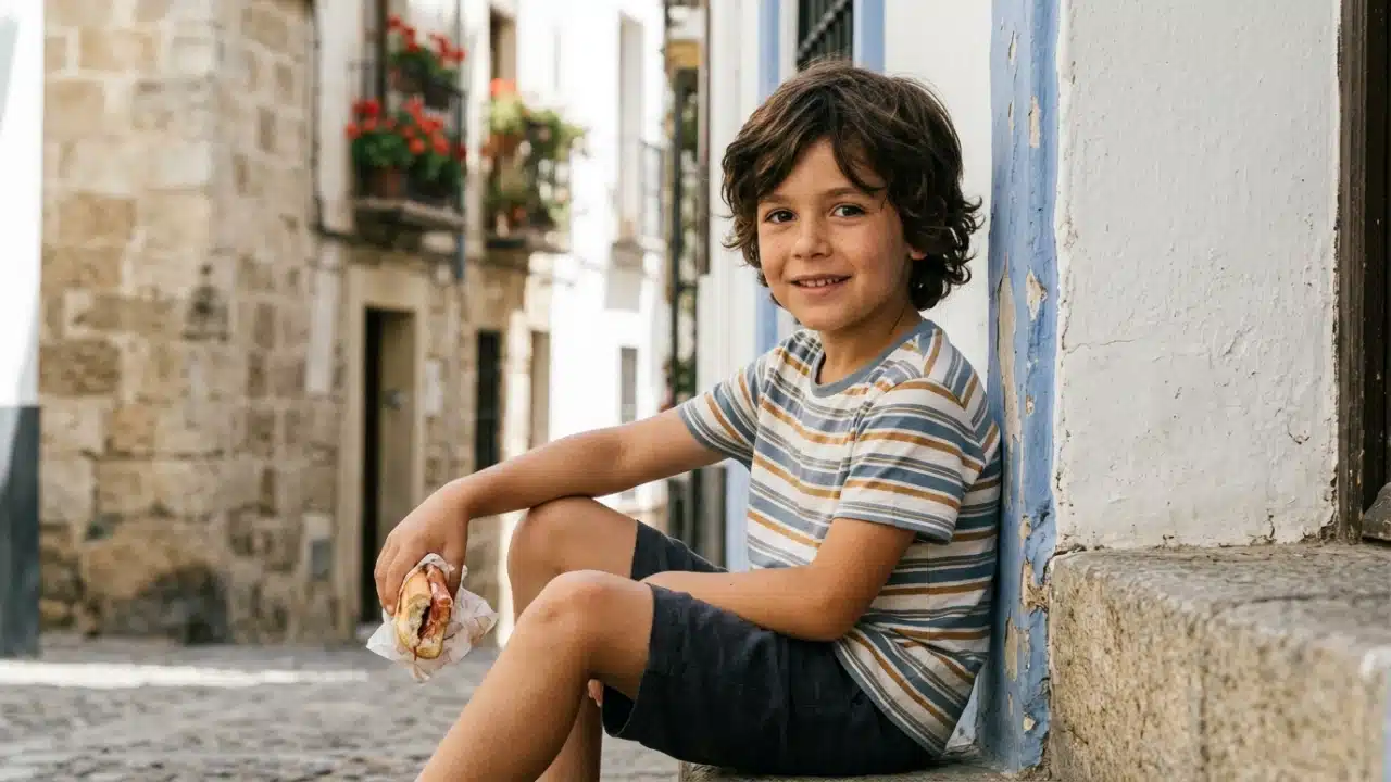 kid born in spain to foreign parent