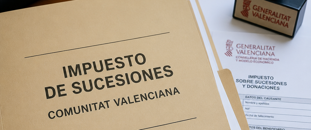 impuesto de sucesiones en la Comunidad Valenciana
