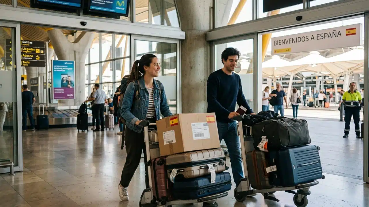relocate to Spain from abroad