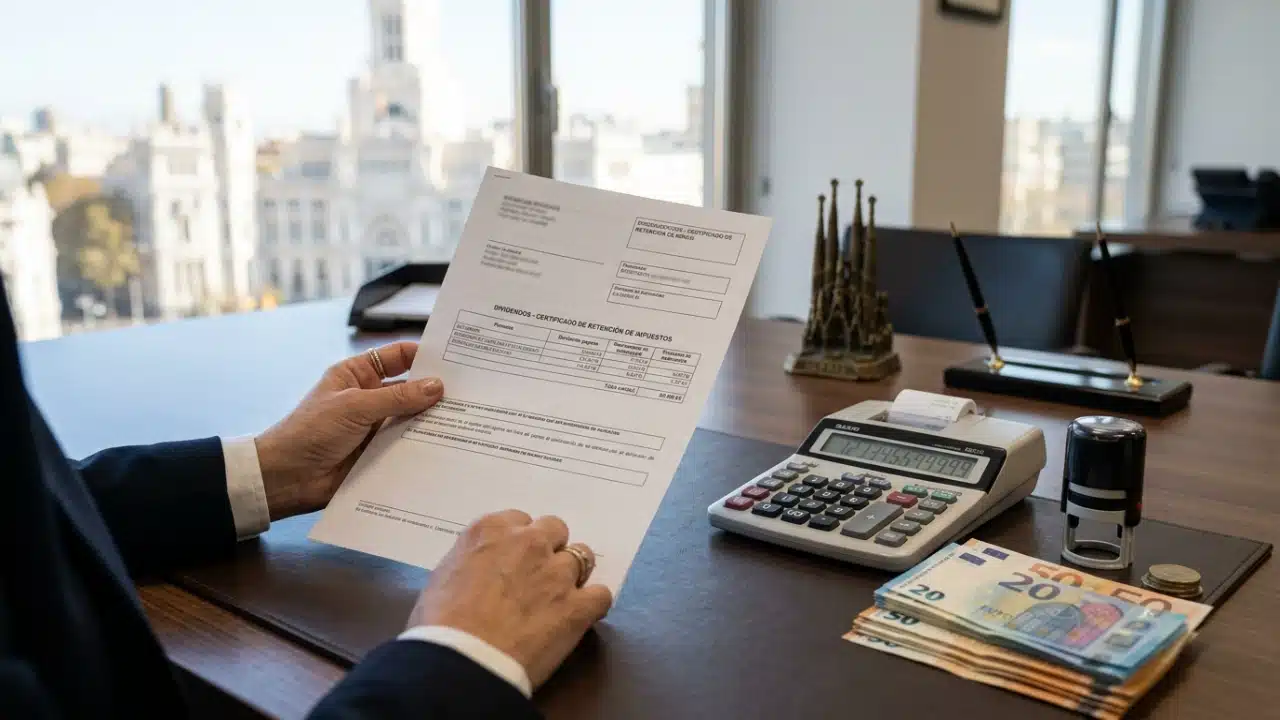 spanish government withholding tax on foreigners