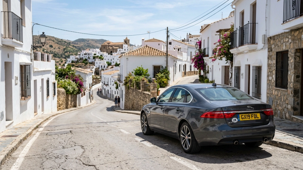 UK car in Spain