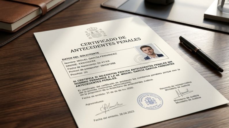 criminal record certificate spain