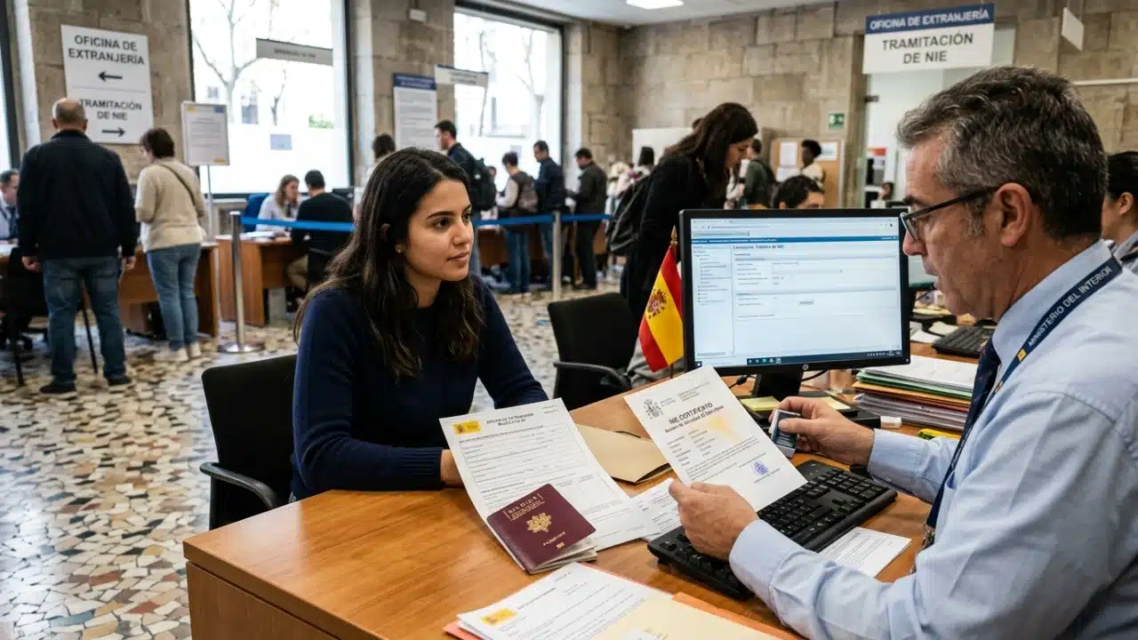 how to get a NIE in Spain