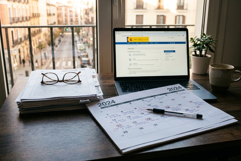 calendrier fiscal espagnol